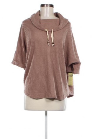 Γυναικεία μπλούζα Perseption Concept, Μέγεθος L, Χρώμα Καφέ, Τιμή 7,67 €
