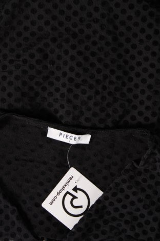 Γυναικεία μπλούζα Pieces, Μέγεθος S, Χρώμα Μαύρο, Τιμή 3,99 €