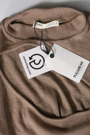 Дамска блуза Pull&Bear, Размер M, Цвят Кафяв, Цена 14,83 лв.