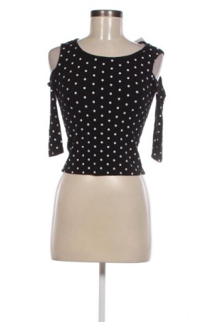 Дамска блуза Pull&Bear, Размер M, Цвят Черен, Цена 4,75 лв.