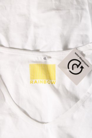 Дамска блуза Rainbow, Размер XL, Цвят Бял, Цена 4,56 лв.