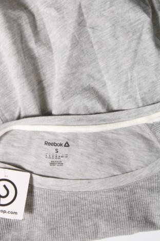 Дамска блуза Reebok, Размер S, Цвят Сив, Цена 12,96 лв.