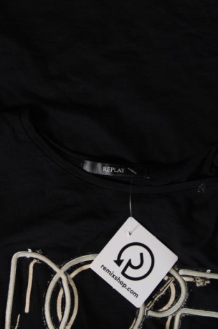 Damen Shirt Replay, Größe S, Farbe Schwarz, Preis 76,80 €