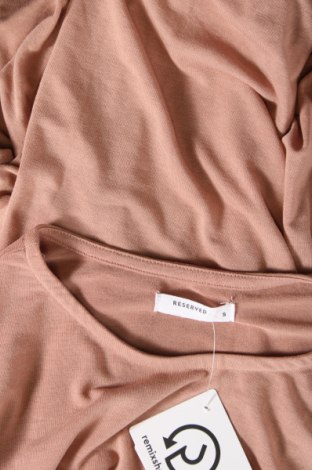 Γυναικεία μπλούζα Reserved, Μέγεθος S, Χρώμα  Μπέζ, Τιμή 11,75 €