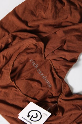 Γυναικεία μπλούζα Rick Cardona, Μέγεθος M, Χρώμα Καφέ, Τιμή 3,86 €