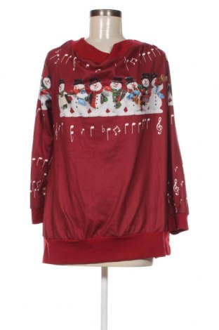 Дамска блуза Rosegal, Размер 3XL, Цвят Червен, Цена 7,60 лв.