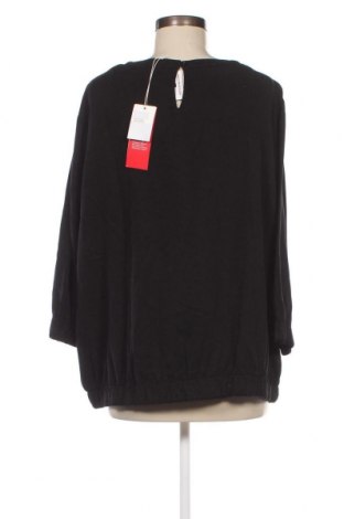 Дамска блуза S.Oliver, Размер XXL, Цвят Черен, Цена 31,68 лв.