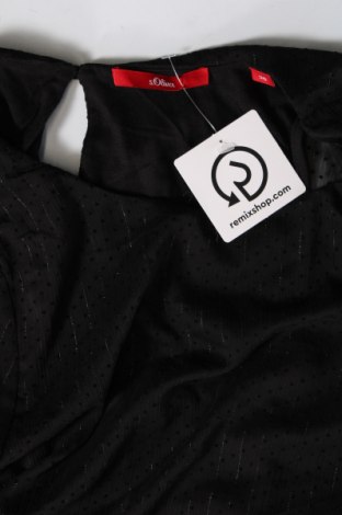 Γυναικεία μπλούζα S.Oliver, Μέγεθος M, Χρώμα Μαύρο, Τιμή 2,23 €