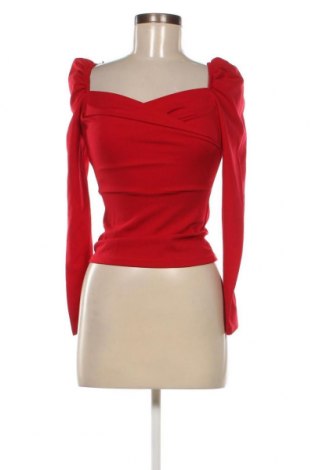 Дамска блуза SHEIN, Размер XS, Цвят Червен, Цена 8,80 лв.