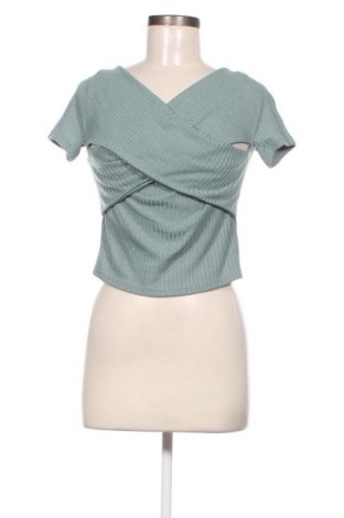 Γυναικεία μπλούζα SHEIN, Μέγεθος M, Χρώμα Πράσινο, Τιμή 2,47 €