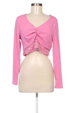 Дамска блуза SHEIN, Размер XL, Цвят Розов, Цена 3,99 лв.