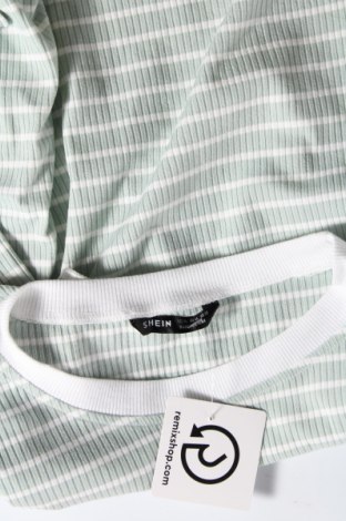 Дамска блуза SHEIN, Размер XL, Цвят Зелен, Цена 7,03 лв.