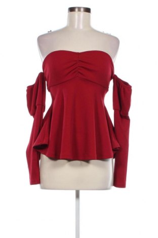 Дамска блуза SHEIN, Размер S, Цвят Червен, Цена 6,65 лв.