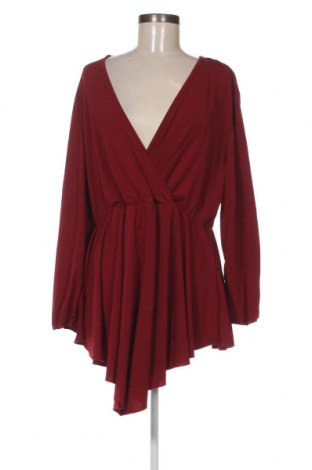 Дамска блуза SHEIN, Размер XXL, Цвят Червен, Цена 15,01 лв.
