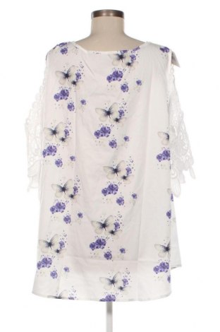 Damen Shirt SHEIN, Größe 4XL, Farbe Weiß, Preis 5,87 €