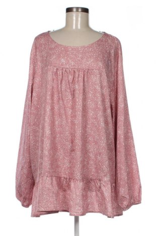 Дамска блуза SHEIN, Размер 4XL, Цвят Розов, Цена 10,91 лв.