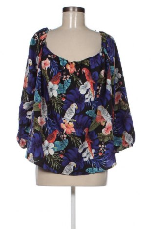 Γυναικεία μπλούζα SHEIN, Μέγεθος 4XL, Χρώμα Πολύχρωμο, Τιμή 9,79 €
