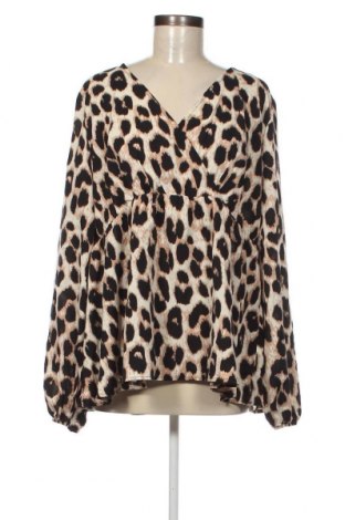 Дамска блуза SHEIN, Размер XXL, Цвят Многоцветен, Цена 17,48 лв.