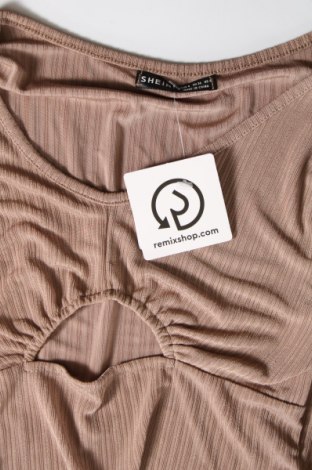 Γυναικεία μπλούζα SHEIN, Μέγεθος S, Χρώμα Καφέ, Τιμή 3,29 €