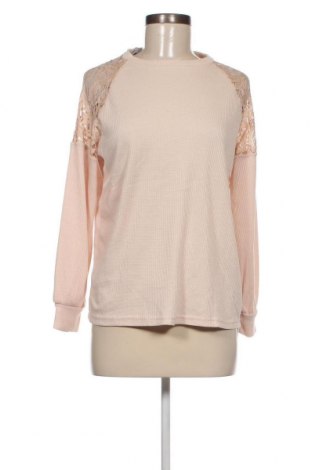 Γυναικεία μπλούζα SHEIN, Μέγεθος XS, Χρώμα  Μπέζ, Τιμή 2,59 €