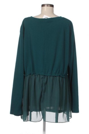 Дамска блуза SHEIN, Размер 5XL, Цвят Зелен, Цена 15,20 лв.