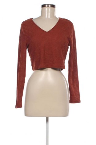 Γυναικεία μπλούζα SHEIN, Μέγεθος XL, Χρώμα Καφέ, Τιμή 3,06 €