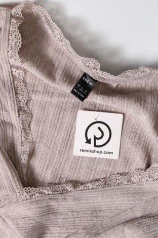 Γυναικεία μπλούζα SHEIN, Μέγεθος L, Χρώμα Γκρί, Τιμή 1,76 €