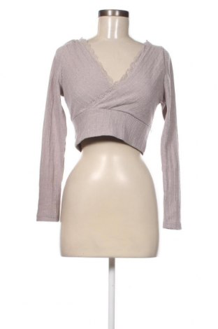 Дамска блуза SHEIN, Размер L, Цвят Сив, Цена 3,04 лв.