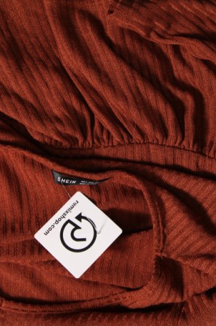 Γυναικεία μπλούζα SHEIN, Μέγεθος S, Χρώμα Καφέ, Τιμή 1,76 €
