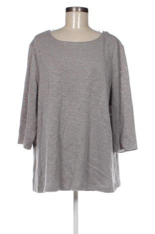 Γυναικεία μπλούζα Samoon, Μέγεθος L, Χρώμα Γκρί, Τιμή 7,57 €