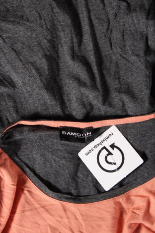 Γυναικεία μπλούζα Samoon By Gerry Weber, Μέγεθος L, Χρώμα Γκρί, Τιμή 3,86 €