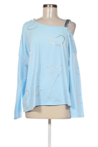 Γυναικεία μπλούζα Sheilay, Μέγεθος L, Χρώμα Μπλέ, Τιμή 5,29 €