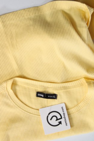 Damen Shirt Sinsay, Größe XL, Farbe Gelb, Preis 3,20 €