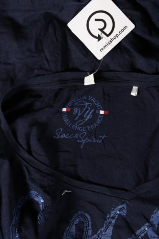 Γυναικεία μπλούζα Soccx, Μέγεθος L, Χρώμα Μπλέ, Τιμή 11,36 €
