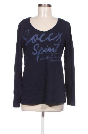 Γυναικεία μπλούζα Soccx, Μέγεθος L, Χρώμα Μπλέ, Τιμή 11,36 €