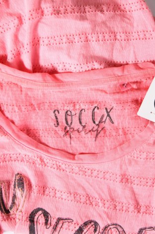 Дамска блуза Soccx, Размер L, Цвят Розов, Цена 18,36 лв.