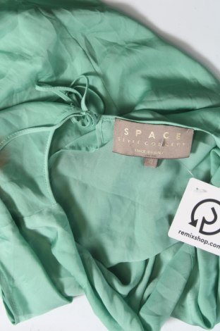 Γυναικεία μπλούζα Spacecraft, Μέγεθος XL, Χρώμα Πράσινο, Τιμή 4,46 €