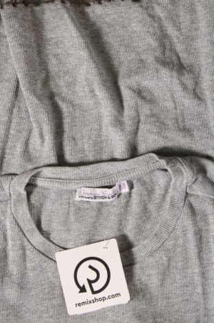 Damen Shirt Stitch & Soul, Größe M, Farbe Grau, Preis 13,22 €