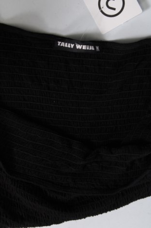 Γυναικεία μπλούζα Tally Weijl, Μέγεθος M, Χρώμα Μαύρο, Τιμή 3,85 €