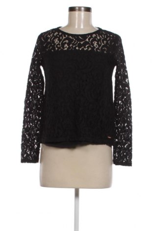 Γυναικεία μπλούζα Tom Tailor, Μέγεθος S, Χρώμα Μαύρο, Τιμή 3,12 €