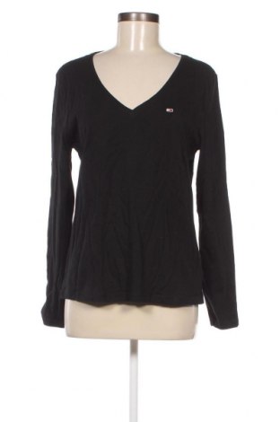 Γυναικεία μπλούζα Tommy Jeans, Μέγεθος L, Χρώμα Μαύρο, Τιμή 47,17 €