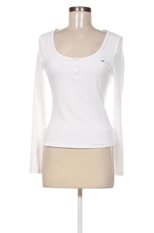 Γυναικεία μπλούζα Tommy Jeans, Μέγεθος L, Χρώμα Λευκό, Τιμή 59,54 €