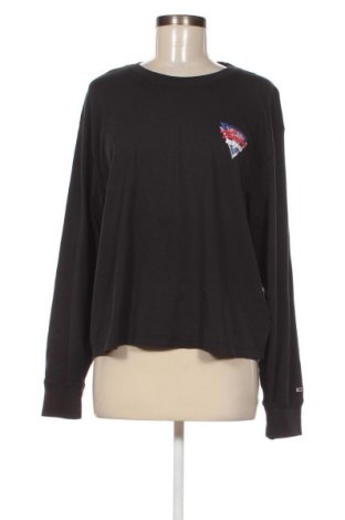Дамска блуза Tommy Jeans, Размер XXL, Цвят Черен, Цена 108,00 лв.