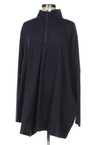 Γυναικεία μπλούζα Ulla Popken, Μέγεθος 5XL, Χρώμα Μπλέ, Τιμή 16,70 €