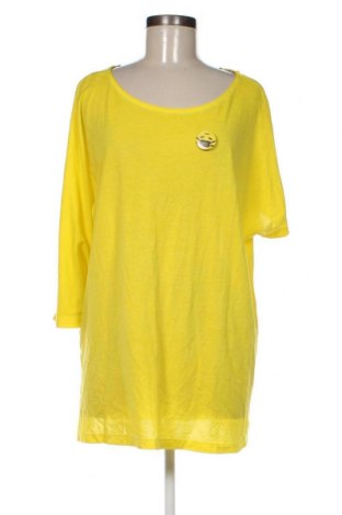 Γυναικεία μπλούζα Via Delle Rose, Μέγεθος L, Χρώμα Κίτρινο, Τιμή 17,39 €