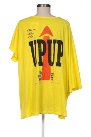 Damen Shirt Via Delle Rose, Größe L, Farbe Gelb, Preis 17,39 €