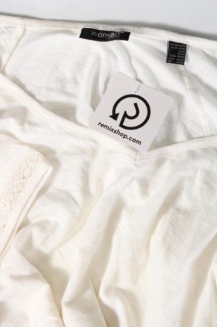 Γυναικεία μπλούζα Woman By Tchibo, Μέγεθος XL, Χρώμα Λευκό, Τιμή 11,75 €
