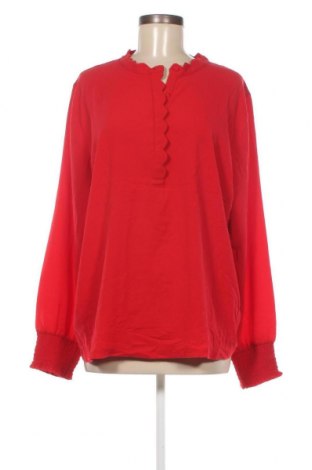 Дамска блуза Women by Tchibo, Размер XXL, Цвят Червен, Цена 17,48 лв.