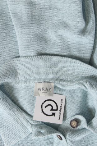Γυναικεία μπλούζα Wrap, Μέγεθος L, Χρώμα Μπλέ, Τιμή 17,44 €
