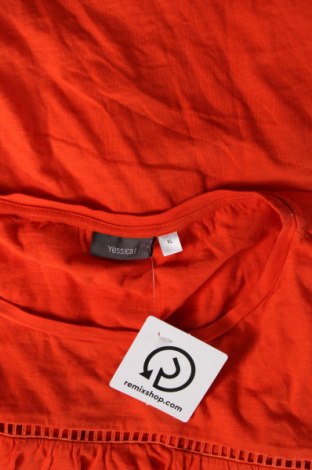 Γυναικεία μπλούζα Yessica, Μέγεθος XL, Χρώμα Πορτοκαλί, Τιμή 5,29 €